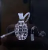 Grenade verre barboteur brûleur à mazout ensemble de tuyaux en verre Bong tuyaux à main narguilés Dab Rig Blunt Bubblers Recycler tuyau d'eau