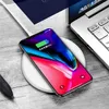 Fast Qi Wireless Charger Quick Charging USB Power Adapter لـ iPhone13 12 Mini 11 Pro XS Max 7 8 Plus Samsung S20 8 S9 Plus 5V 2A 9V 1.67A مع حزمة البيع بالتجزئة