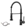 Kitchen Faucets Brass Faucet Pull Down Sink Single Handle Mixer Tap 360 Rotatble Shower&Column Mode