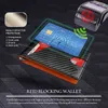 DIENQI Carbon Fiber Rfid Men Wallets Money Bag Slim Thin Card Man Wallet Luxury Male Small Short Purse Bi-fold Vallet Billfold H220422