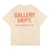Designer Men T Shirt New Lettered Slogan GalleryDepts Basic و Short Sleeved Fashion العلامة التجارية العديد من النجوم في نفس الموسم
