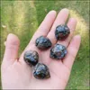 Kunst- en ambachten kunst geschenken huizentuin gesneden semi-delige strubers stenen ornamenten reiki genezing chakra kwarts blauw la dhdbq