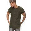 Marke Mens Muscle T -Shirt Bodybuilding Fitness Männer Tops Baumwoll -Singuletts plus großes T -Shirt -Baumwollnetz kurzarm Tshirt