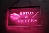 LD5497 Lips Syringe Botox Fillers 3D Engraving LED Light Sign Wholesale Retail