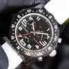 2022 V2 Endurance Pro 44mm Miyota Quartz Chronograph Mens Watch X82310A71B1S1 PVD Steel All Black Dial White Rubber Strap Stopwatch Super Edition Puretime G03a1