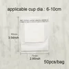 Koffiefilters tas wegwerpbaar vouwbaar verdikte koffie-filter niet-geweven stof handgemaakte koffie gereedschap thee leach sap percolator zeef papier filter ZL0951