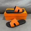 Hommes pantoufles sandales en cuir designer izmir flip flop oran héritage sandales de veau en peau d'été