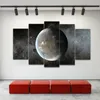 RELIABLI HD Modern Wall Art For Living Room 5 Panels Planet Space Pictures Poster Print Modular Paintings Home Decor Unframed