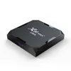 USA 10PCSロットX96 Max Plus Ultra Android 11.0 TV Box Amlogic S905X4 100M 2.4G 5GデュアルWiFi BTからの船