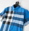 Nieuwe Lente Mannen Casual Shirts Mode Mouw Gedrukt Button-Up Formele Business Polka Dot Bloemen Heren Jurk Shirt304P