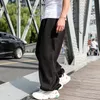 プラスサイズの暖かいフリースパンツヒップホップハーレムジョガーズパンツ男性カジュアルスウェットパンツワイドレッグズルーバギーズボンストリートウェア服