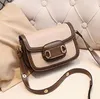 Shoulder 1955 Horsebit handväskor Sadelväskor G Högkvalitativ lyxdesigner CrossBody Mode dam läder dam Cross Body Clutch Totes Väska handväska