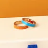 Anéis de grife de designer sexo casal anéis de ponta de moda de ponta anéis de esmal