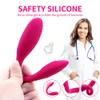 Vibrador sem fio em formato de u para mulheres, curva flexível, ponto g, massageador de clitóris, silicone, vibração dupla, brinquedos eróticos, casais