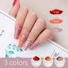 Nxy nail gel 3pcs kit كيت 5 جرام اللوحة soild الطين سميكة uv led شبه الدائم الجمال s البولندية تغطية كبيرة الورنيش 0328