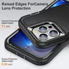 iPhone 13 Pro MAX /12 6.1 /13 Mini/11 serisi/iPhone XS XR /SE2 SE3 6/7/8 Plus kılıfları için Kickstand'lı Ağır Hizmet Darbeye Dayanıklı Çizilmez Sağlam Koruyucu Kılıflar