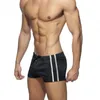 Costumi da bagno da uomo Boxer da yoga a vita bassa da uomo 2022 Slip da bagno casual Costume da bagno in ecopelle Tronchi ad asciugatura rapidaMen205y