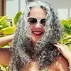 Gorący Prawdziwe Włosy Kinky Kręcone Szary Kucyk Szary Kucyk Srebrny Szary Crochet Braids African American Wrap Drawstring Clip W Grey Hair-Extension 120g 140g