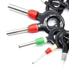 Professionele handgereedschap Sets 26 -stcs Auto -terminal Verwijderingsdraadplug connector trekkracht elektrische bedrading krimp pin extractor kit gereedschap Professiona