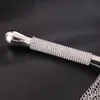 Diamant Poignée Chaîne Fouet Sexy Jouets Pour Les Couples Doux Fer Passion Fessée Paddle Fouets Esclave Contraintes Bondage Flogger