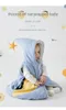 Blankets & Swaddling Baby Carrier Cloak Hooded CartoonThicken Stroller Cover Cotton Autumn Winter Windproof Coat Born Shawl Warm Jacket Quil