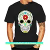 Crâne mexicain 100% coton t-shirt pour hommes à manches courtes hauts conception de chemise été automne col rond vêtements conception de chemise 220702