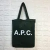 Kvällspåsar lyxiga APC Tygväska i Corduroy Single Shoulder Handbag Shopping Handväskor Totes stor kapacitetsevening6678591