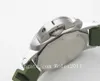 VS Factory Mens 1055 Montres-bracelets de luxe ETA Calibre P900 Mouvement automatique Cadran vert avec sous-cadran vert et montre à lunette unidirectionnelle Superlume bleue