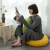 Kudde/dekorativ kudde 42 cm rund mjuk golv kudde pouf pumpa kast för hem soffa stol säng bildekorera/dekorativ