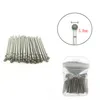 50 pcsset boor set voor nagels Cutter Tandheelkundige Diamant Slijpen Polish Burs Lab Polijstmachine 235mm Schacht Nail Gereedschap 220518