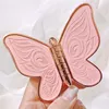 Lidschatten Exquisite 6-Farben-Schmetterlings-Lidschatten-Palette Lucky Koi Pearl Pailletten Glitzer Matte Erdfarbe Anfänger-Make-up ShadowEye