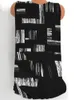 Mode printen groot formaat vrouwen t -shirt vneck mouwloos vest casual dames tops 220615