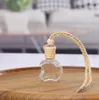 Car perfume bottle home diffusers pendant perfume ornament air freshener for essential oils fragrance empty glass bottles FY5288 sxjul10