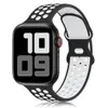 Brotte en silicone pour Apple Watch Band 41mm 45 mm 42 mm 44 mm ceinture en caoutchouc Smart Wristbbang Sport Bracelet Iwatch Serie 1 2 3 SE 4 5 6 7