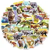 50 -delige dinosaurussen graffiti kinderen sticker telefoon laptop skateboard auto stickers pack voor bagage gitaarhelm waterbeker sticker