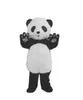 Matériel en peluche de haute qualité panda mascotte Costumes personnage de dessin animé adulte