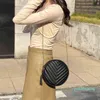 2022 New Round Bag Girls Crossbody Bag Fashion Women's Bag Pures Crossbody Bags for Women Y220802 562