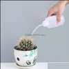 Équipements d'arrosage Plant Squeeze Bottle avec bec d'eau à longue buse Verser Dhkc7