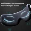 Masseur oculaire intelligent rechargeable Bluetooth Musique pliable Pression d'air Chauffage Massage Relaxation 220630