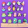 Wholesale 100Pcs PVC Colorful Frog Cat Mushroom Rabbit Animals Shoe Buckle Decorations For Kids Charms Button Clog Backpack