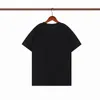 Lüks erkek T-Shirt Mektubu Baskı Yuvarlak Boyun Kısa Kollu Siyah Beyaz Moda Erkekler Kadınlar Yüksek Kalite Tees.Top1