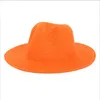 Buiten Straw Hat Retro Cowboy Hat Travel Beach Zon Beveiliging Caps Gewoon Zomer Wijd rand Sunhat Vintage UV Flat Top Emmer Caps 25 Colors B59