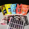 Packaging Bags Retail Dropshipping 3.5 - 7 gram Child Resistance Smell Proof Mylar Packaging Bags BB Scott Pippen Peanut Butter Breath Mac 1