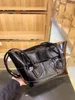 Evening Bag 2 Size Woven Crossbow Fashion Handbag Shoulde Leather Luxury Designer Brand Crossbody Female Vintage Tote 220314