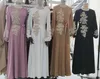 Lässige Kleider Ramadan Kaftan Luxus Abaya Dubai Türkei Muslimische Frauen Hijab Islam Kaftan