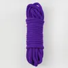 sexyy 5M Cotton String Color Binding Rope Belly Band sexy Adult Supplies bondage toys ddlg chastity bdsm collar