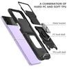 Magnetische Ring Houder Telefoon Gevallen Voor Samsung Galaxy Z fold 5 4 Z Flip 5 4 3 5G 360 heavy Duty Tough Armor Hybrid Hard Mobiele Covers