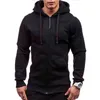 2022 New Men Sweaters Sweatshirts Zipper Hoodie Men Sweater Solid Color Man Hoody Sweatshirts For Male Sweatshirts L220801