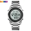 Wristwatches Top Luxury Watch SKMEI Brand Muslim Qibla Compass Mens Watches City Selection Bookmark Sport Digital Men Wristwatch Reloj Hombr