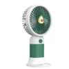 Mobile phone stand Small fan Handheld USB Charging Mini Fruit portable office student electric fan desktop stand fan